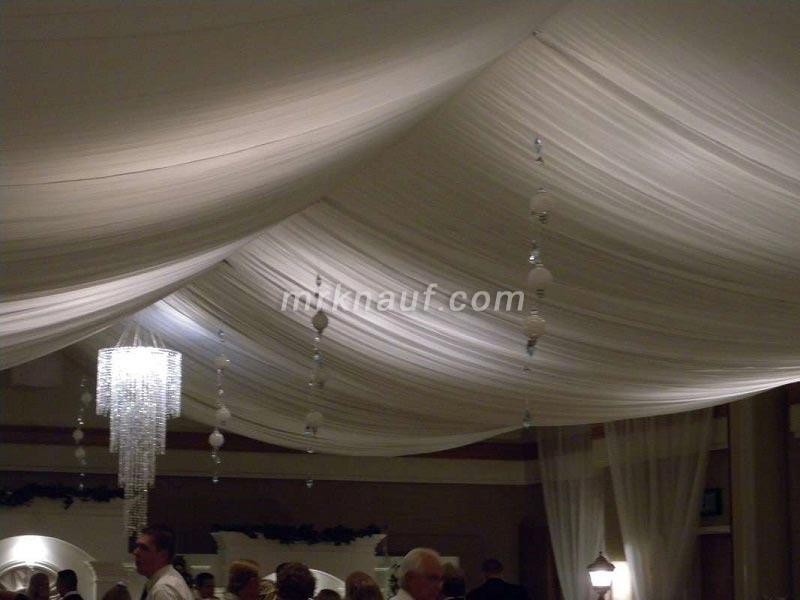 سقف کاذب پارچه‌ای